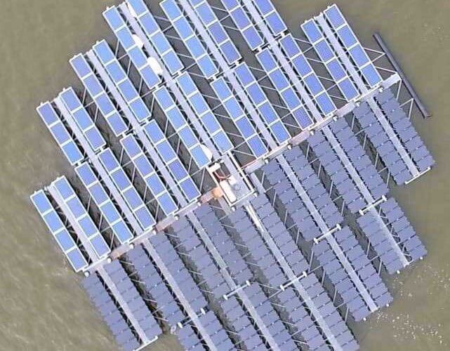 Ilot Solaire floating-solar