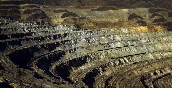 Mine de cuivre Bingham Canyon Wikimedia