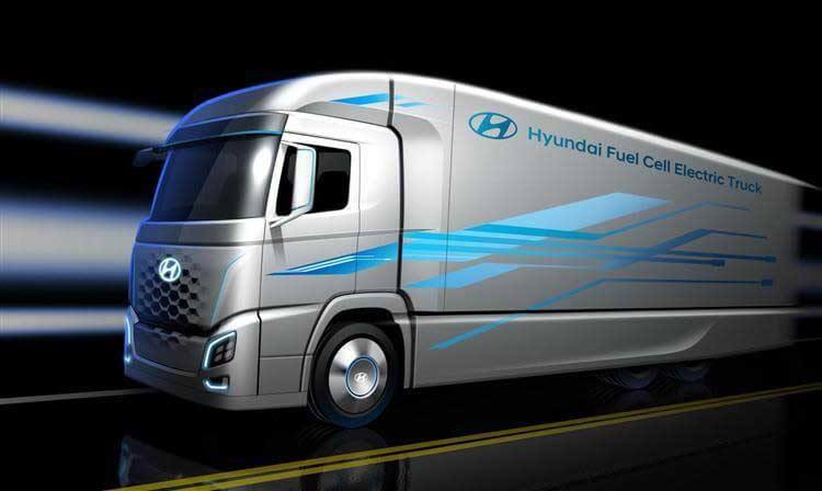 Camion Hydrogene Hyundai