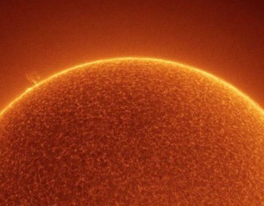 Partie du Soleil NASA