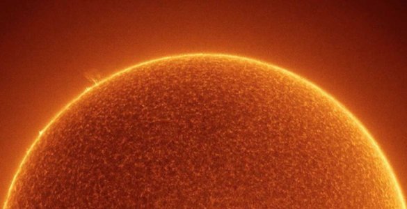 Partie du Soleil NASA