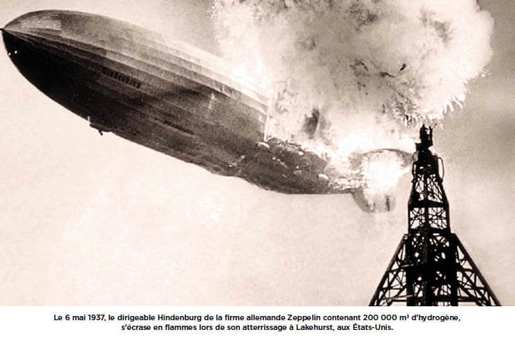 Incendie du dirigeable Hindenburg Wikimedia Commons