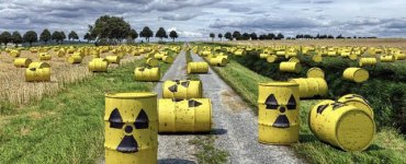 Bidons déchets nucléaires