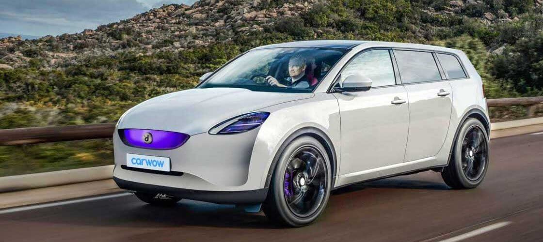 Prototype de voiture électrique de Dyson