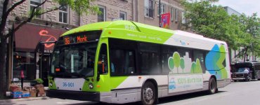 Bus électrique canadien Wikimedia Commons