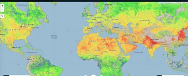 Cartes méthane monde GHGSat capture écran
