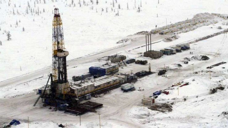 Installation petrolière russe