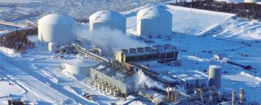 Usine de gaz liquéfié en Alaska ConocoPhilips