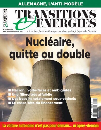 «Nucléaire, quitte ou double» Le nouveau numéro de Transitions & Energies est paru