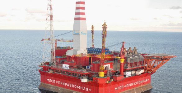 plateforme pétrolière Gazprom