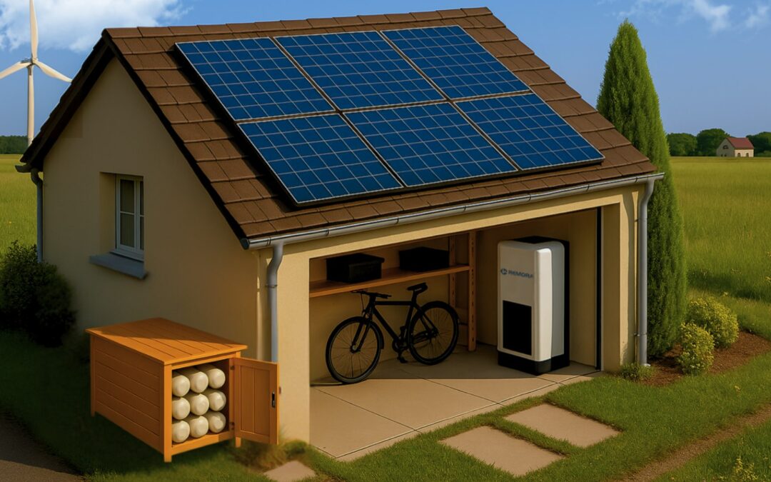 Stocker l’électricité renouvelable intermittente avec de l’air comprimé