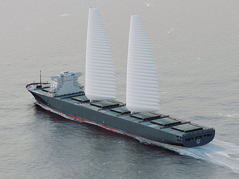 Le vent, un allié pour décarboner le transport maritime